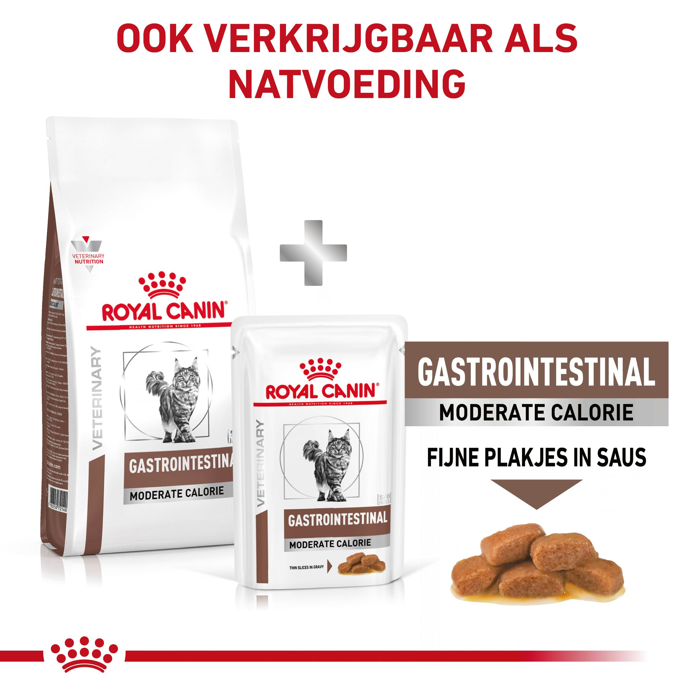 Royal Canin Veterinary Diet Gastro Intestinal Moderate Calorie kattenvoer
