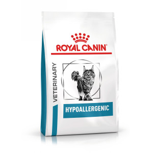 Royal Canin Veterinary Hypoallergenic kattenvoer 3 x 4,5 kg afbeelding