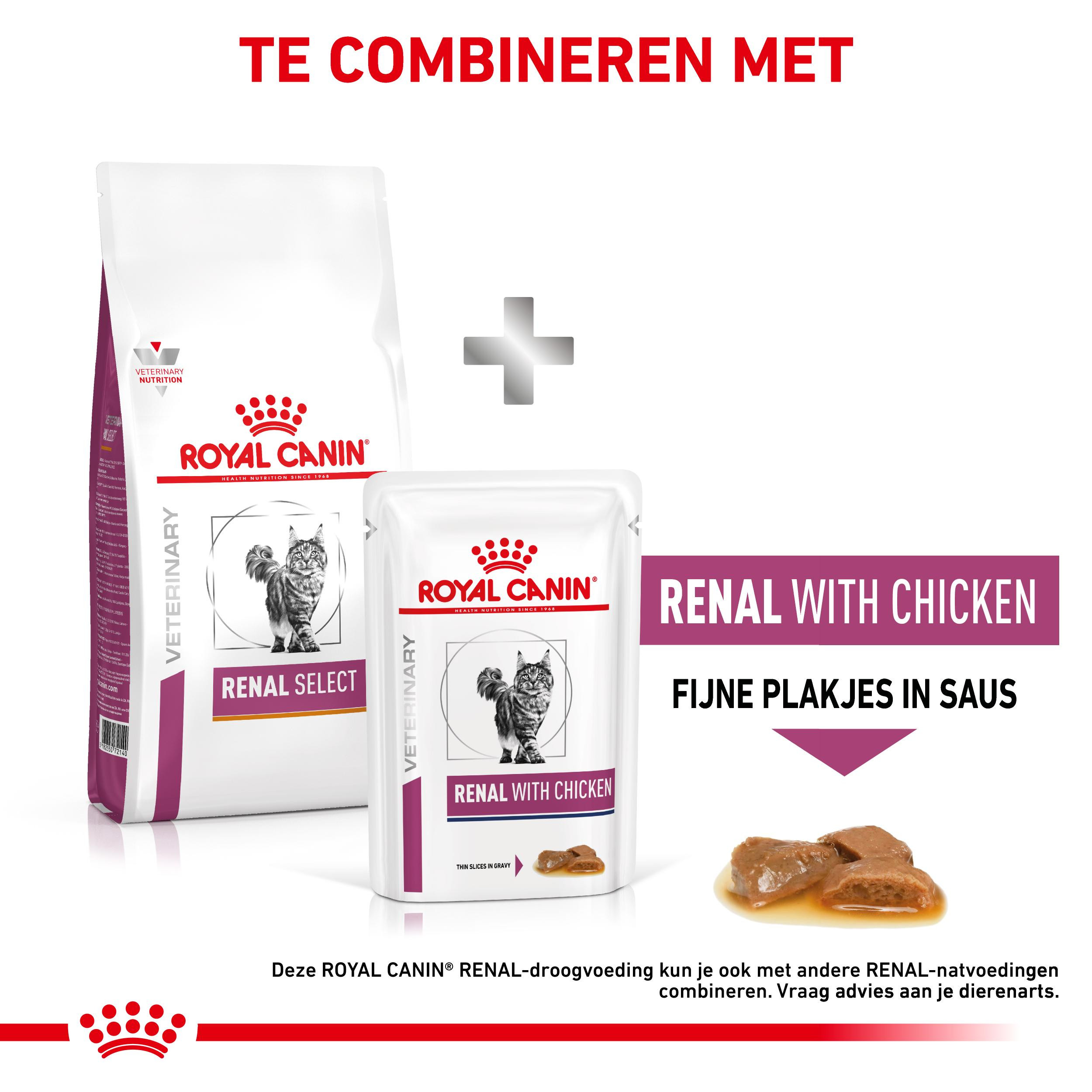 Royal Canin Veterinary Renal Select kattenvoer