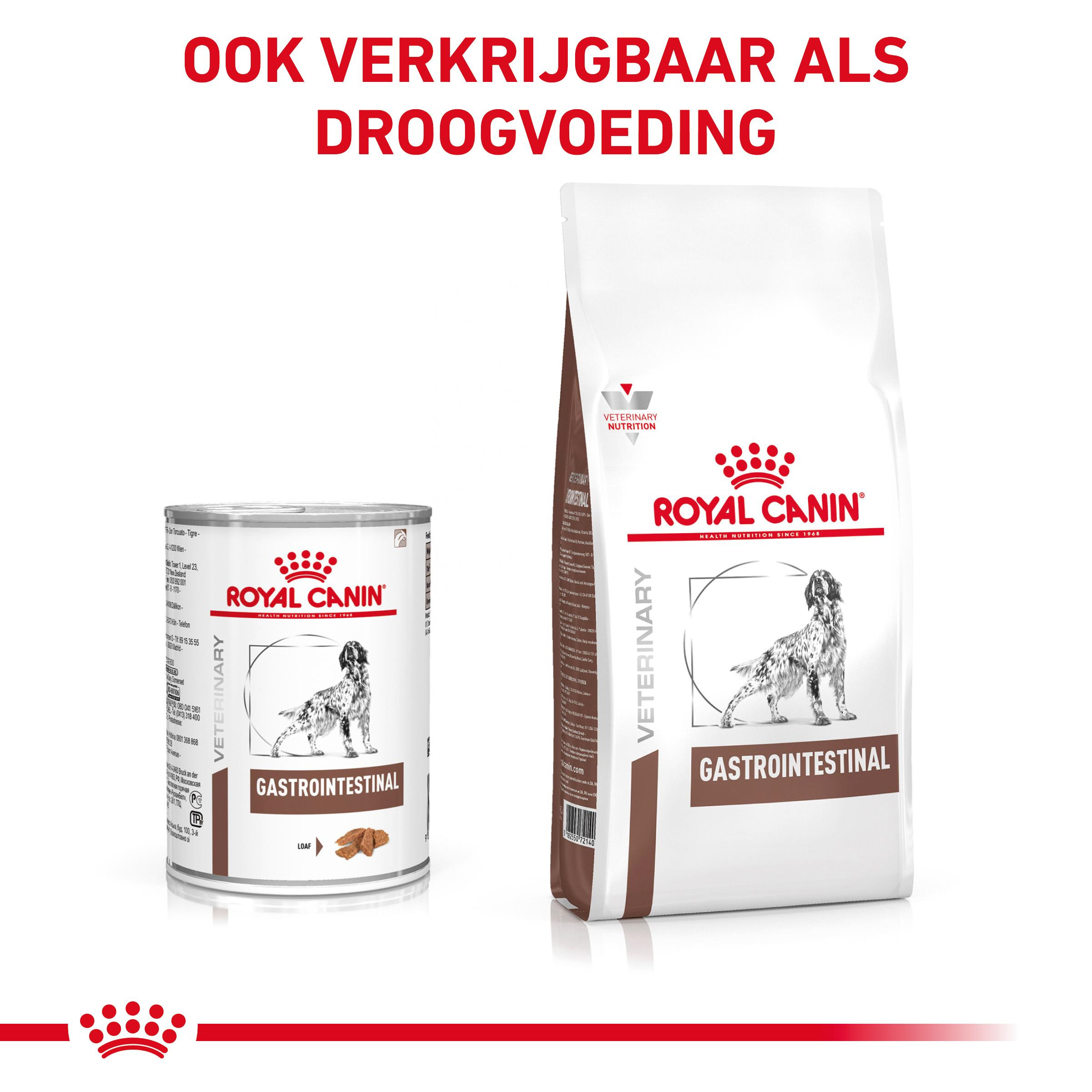 Royal Canin Veterinary Diet Gastro Intestinal blik 400 gr hond