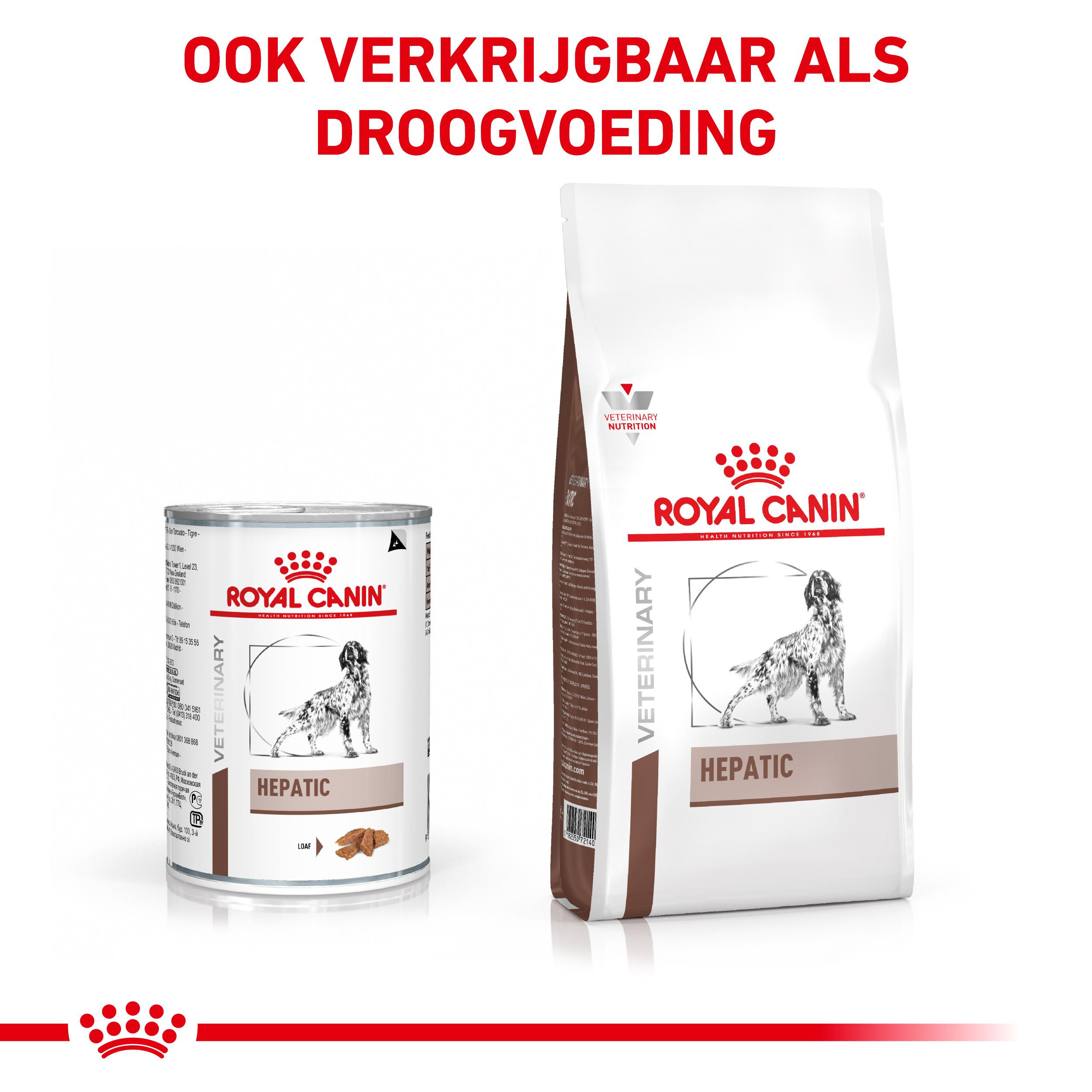 Royal Canin Veterinary Diet Hepatic blik hondenvoer