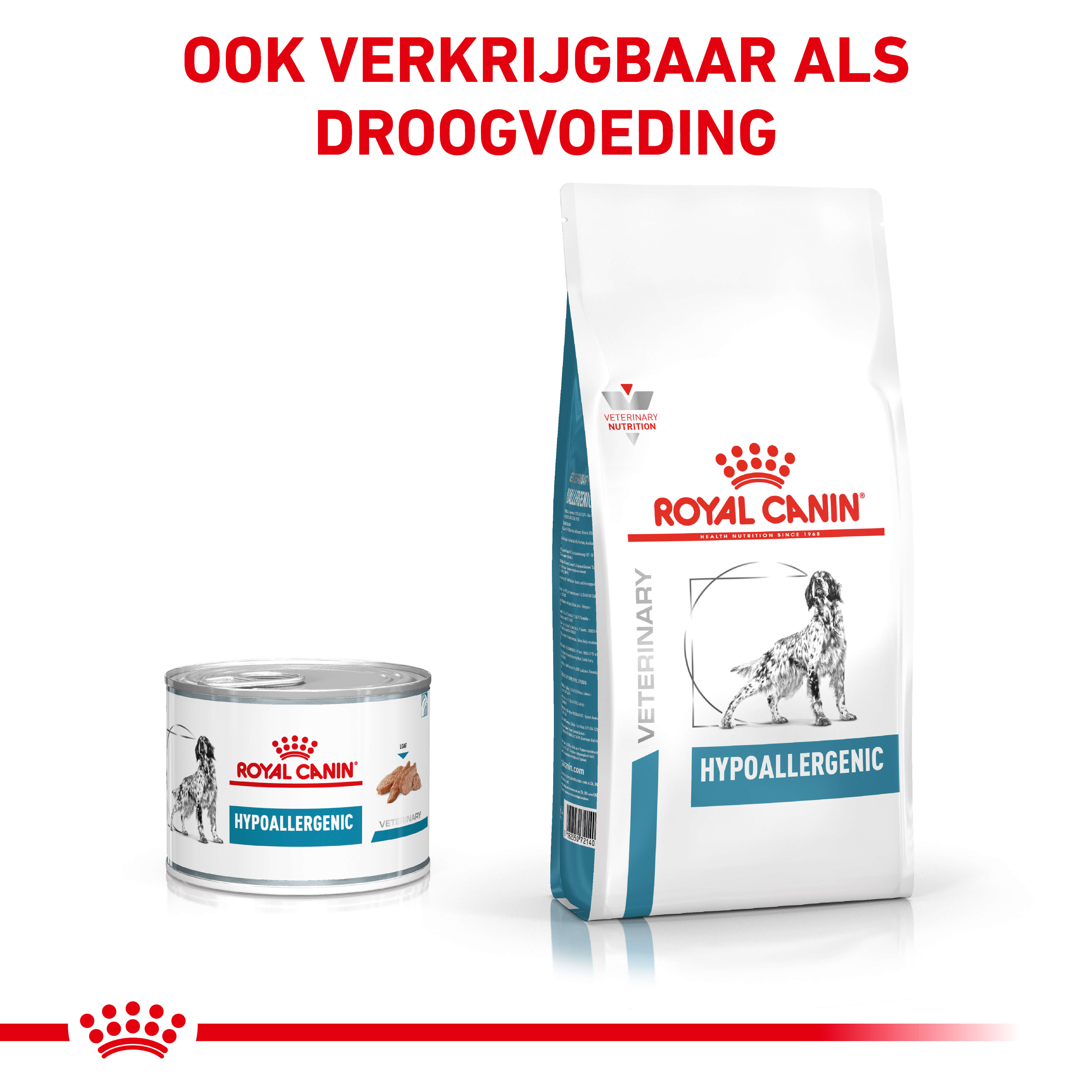 Royal Canin Veterinary Hypoallergenic natvoer hond (200 g)