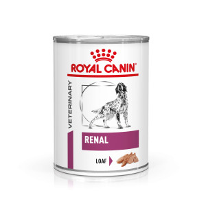 Royal Canin Veterinary Renal natvoer hond (blik) 3 trays (36 x 410 g)