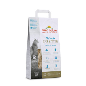Almo Nature Grain Texture plantaardige kattenbakvulling 2 x 4 kg afbeelding
