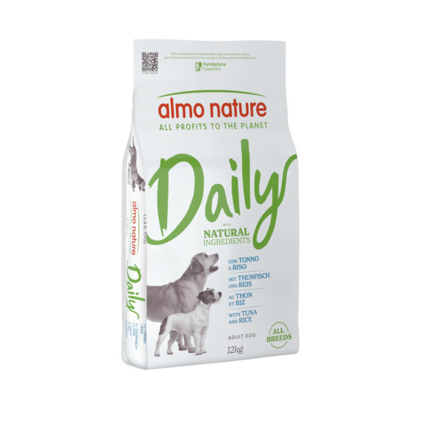 Almo Nature Almo Nature Daily met tonijn en rijst hondenvoer 2 x 12 kg