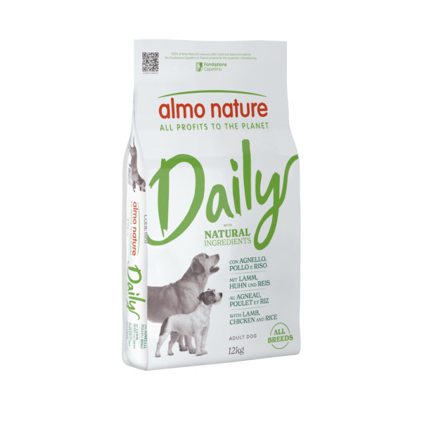 Almo Nature Almo Nature Daily met lam, kip en rijst hondenvoer 12 kg