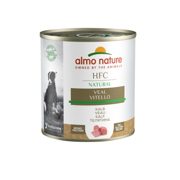 Almo Nature Almo Nature HFC Natural kalf natvoer hond (290 g) 24 x 290 g