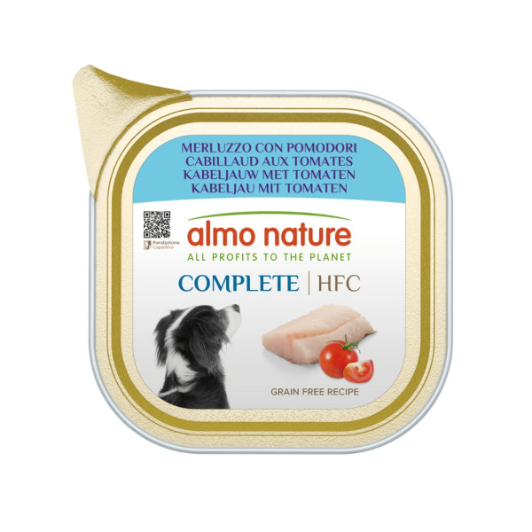 Almo Nature Almo Nature HFC Complete kabeljauw met tomaten natvoer hond (150 g) 22 x 150 g