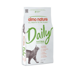 Almo Nature Daily met tonijn en zalm kattenvoer 12 kg afbeelding
