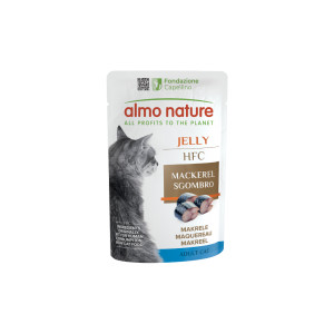Almo Nature HFC Jelly makreel natvoer kat (55 g) 24 x 55 g