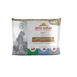 Almo Nature HFC Jelly tonijn multipack natvoer kat (55 g) 6 x 55 g afbeelding
