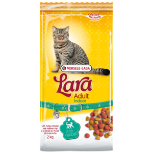 Versele-Laga Lara Adult Indoor kip met kalkoen kattenvoer 2 kg afbeelding