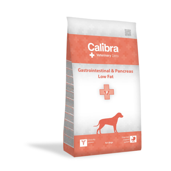 Calibra Calibra Veterinary Diets Gastrointestinal & Pancreas Low Fat hondenvoer 2 x 12 kg
