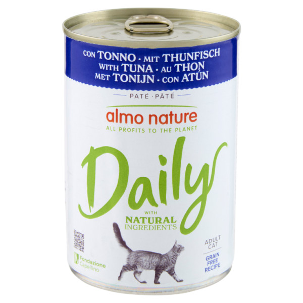 Almo Nature Almo Nature Daily met tonijn natvoer kat (400 g) 24 x 400 g