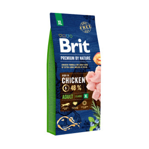 Brit Premium by Nature Adult XL hondenvoer 15 kg afbeelding