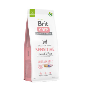 Brit Care Sustainable Sensitive hondenvoer 2 x 12 kg afbeelding