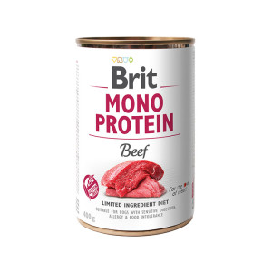 Brit Mono Protein rund natvoer hond 12 x 400 g afbeelding