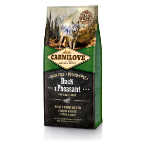 Carnilove Adult eend met fazant hondenvoer 12 kg afbeelding