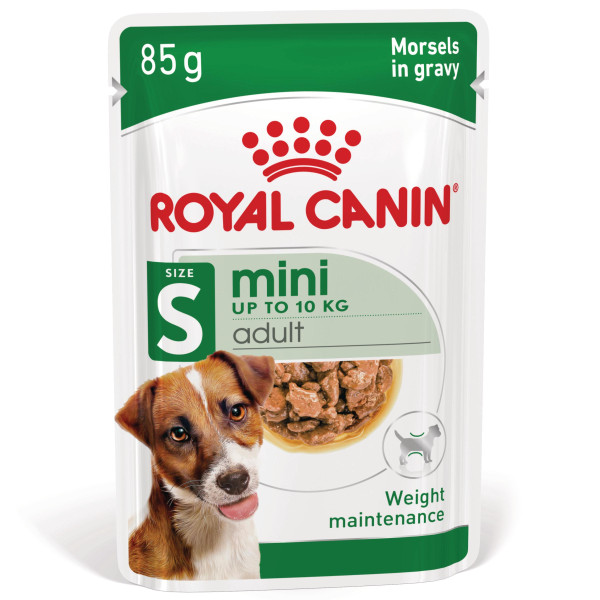 Royal Canin Royal Canin Mini Adult natvoer hond (in saus) 2 dozen (24 x 85 g)