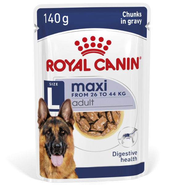 Royal Canin Royal Canin Maxi Adult natvoer hond (in saus) 2 dozen (20 x 140 g)