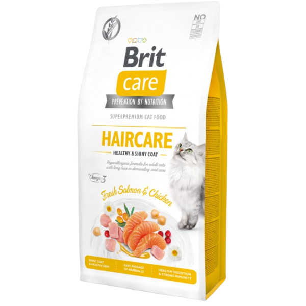 Brit Brit Care Haircare Healthy & Shiny Coat kattenvoer 7 kg