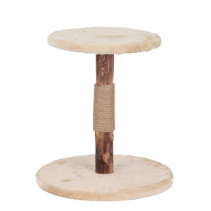 Krabpaal Nuri Natural Wood beige Per stuk