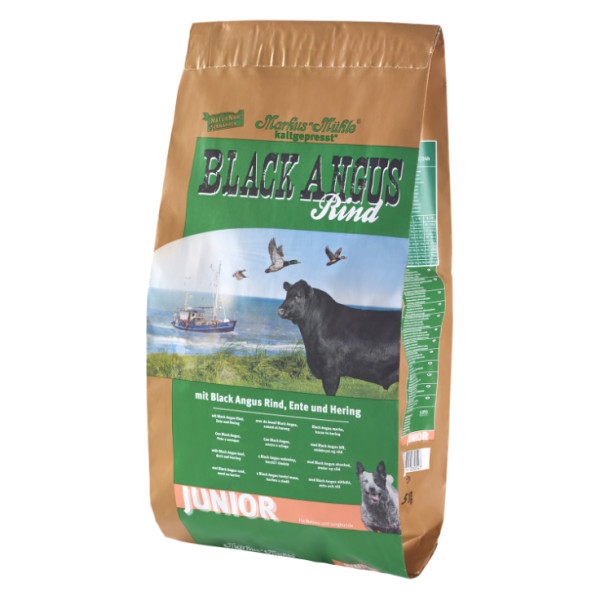 Markus-Mühle Markus-Mühle Junior met Black Angus rund hondenvoer 15 kg