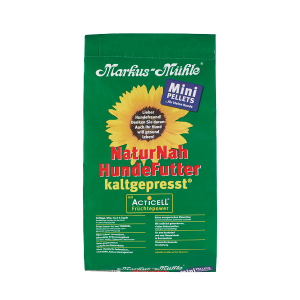 Markus-Mühle Markus-Mühle NaturNah Mini pellets hondenvoer 5 kg