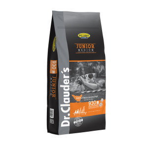 Dr. Clauder&apos;s Junior Medium gevogelte hondenvoer 12,5 kg afbeelding