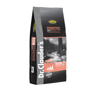 Dr. Clauder&apos;s Adult Sensitive met zalm en rijst hondenvoer 12,5 kg afbeelding