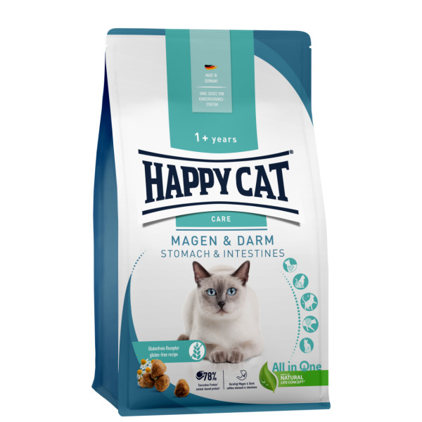 Happy Cat Happy Cat Adult Sensitive Magen & Darm (maag darm) kattenvoer 4 kg