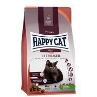 Happy Cat Adult Sterilised Atlantik Lachs (met zalm) kattenvoer 2 x 1,3 kg