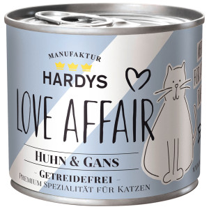 Hardys Love Affair kip en gans natvoer kat (blik) 12 x 200 g afbeelding
