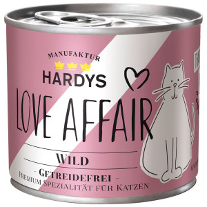 Hardys Love Affair wild natvoer kat (blik) 24 x 200 g afbeelding