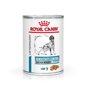 Royal Canin Veterinary Sensitivity Control kip met rijst natvoer hond 1 tray (12 x 410 g)