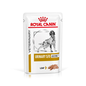 Royal Canin Veterinary Urinary S/O Ageing 7+ natvoer hond 1 doos (12 x 85 g) afbeelding
