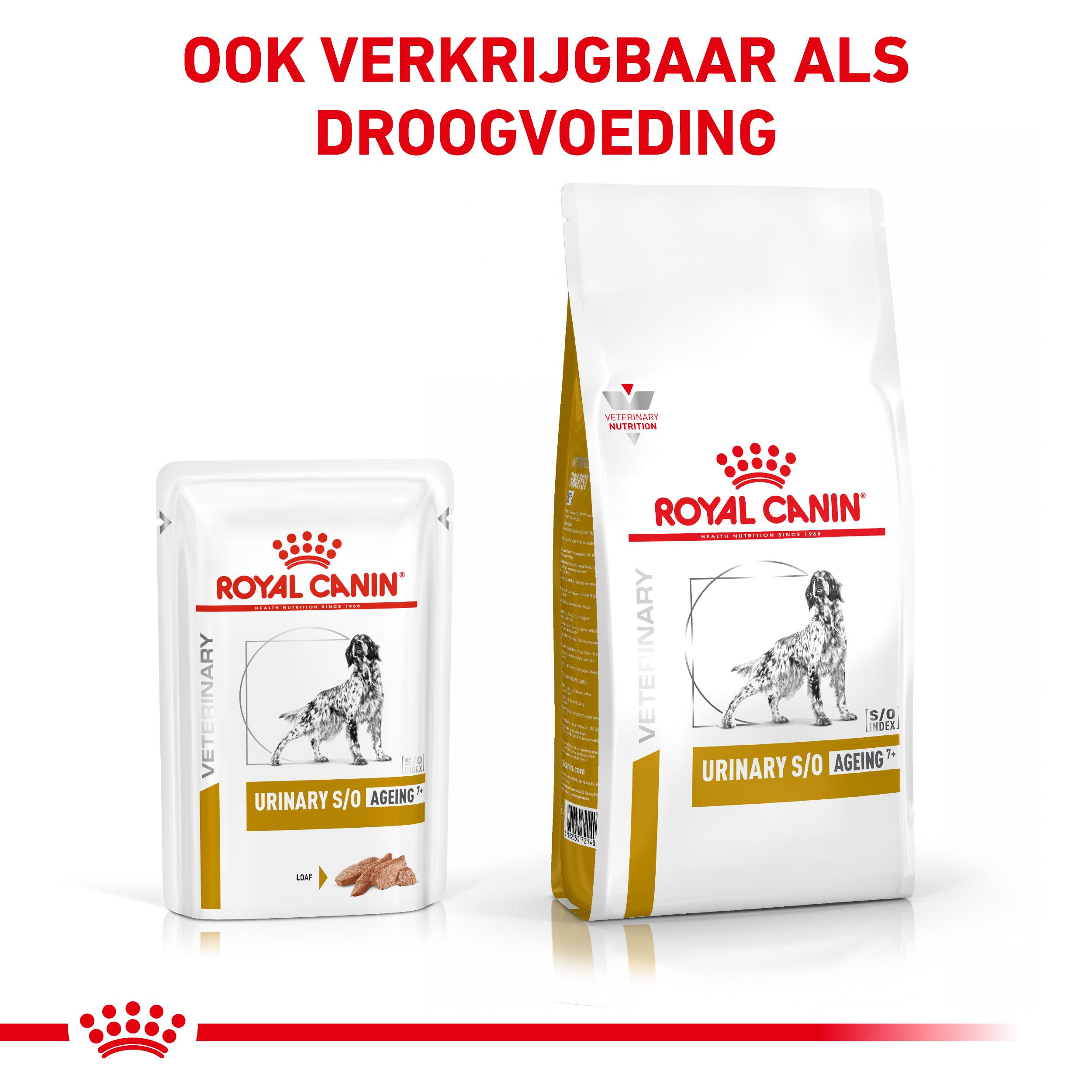 Royal Canin Urinary S/O Ageing 7+ Pouch 85 gr hondenvoer