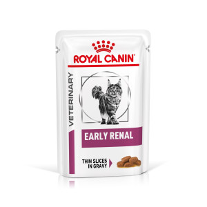 Royal Canin Veterinary Early Renal natvoer kat 1 doos (12 x 85 g) afbeelding