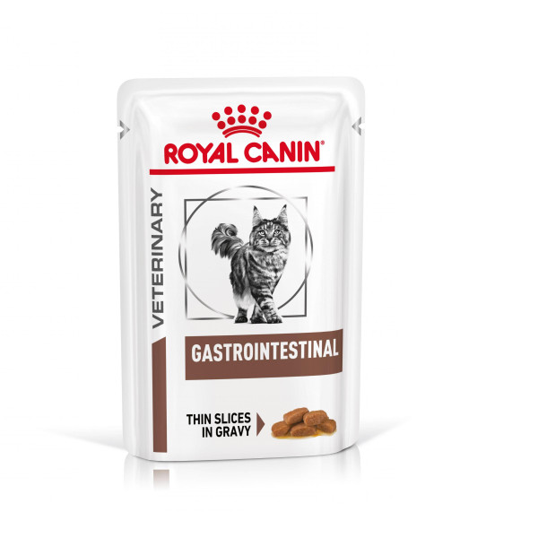 Royal Canin Royal Canin Veterinary Gastrointestinal natvoer kat (in saus) 2 dozen (24 x 85 g)