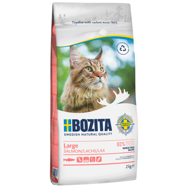 Bozita Bozita Large met zalm kattenvoer 10 kg
