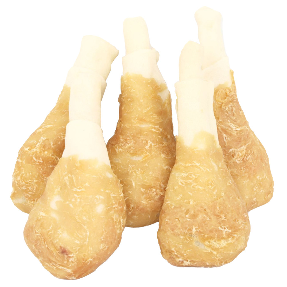 Buffelhuid Drumstick met kip - 14 cm