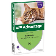 Advantage Nr. 80 Vlooienmiddel (vanaf 4kg) kat 1 verpakking