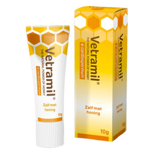 Vetramil Wondzalf met honing 10 g (tube) afbeelding
