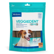 Virbac VeggieDent kauwstrips hond S 5-10 kg (15 st.) 1 verpakking