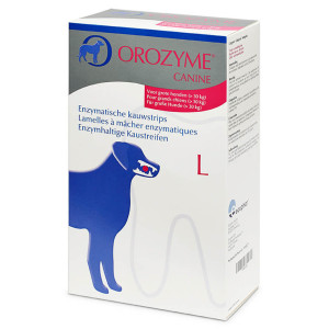 Orozyme enzymatische kauwstrips L voor de hond 3 x 141 g afbeelding