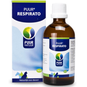 Puur Respirato (luchtwegen) voor hond, kat en paard 100 ml afbeelding