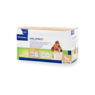 Virbac Milpro Kleine honden en puppies 24 tabletten