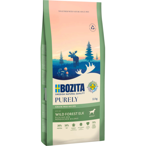 Bozita Bozita Purely met eland graanvrij hondenvoer 11 kg