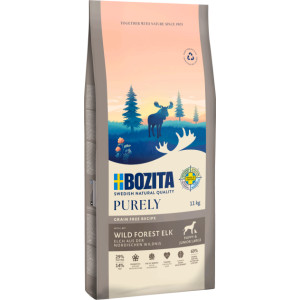 Bozita Purely Puppy & Junior Large met eland graanvrij hondenvoer 2 x 11 kg afbeelding