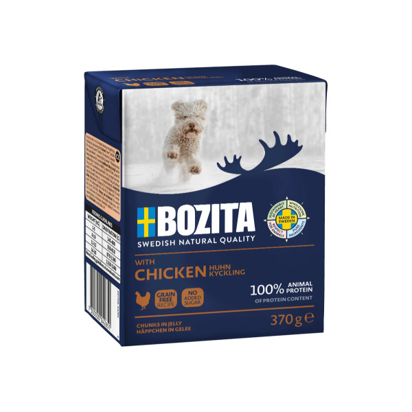 Bozita Bozita Naturals met kip natvoer hond 6 x 370 g